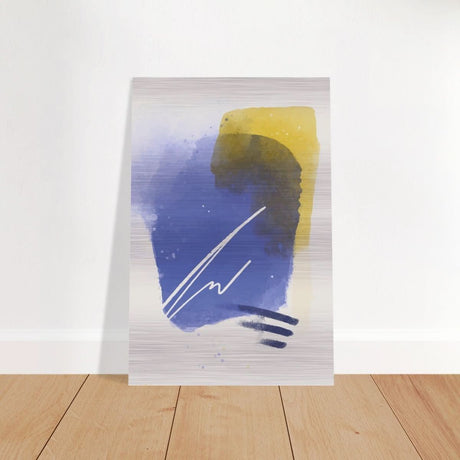 Da Vinci Abstract Art Wall art print - Brushed Aluminum Print - 40x60 cm / 16x24″ - 
