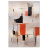 Da Vinci Abstract Art Wall art print - Brushed Aluminum Print - 30x45 cm / 12x18″ - 