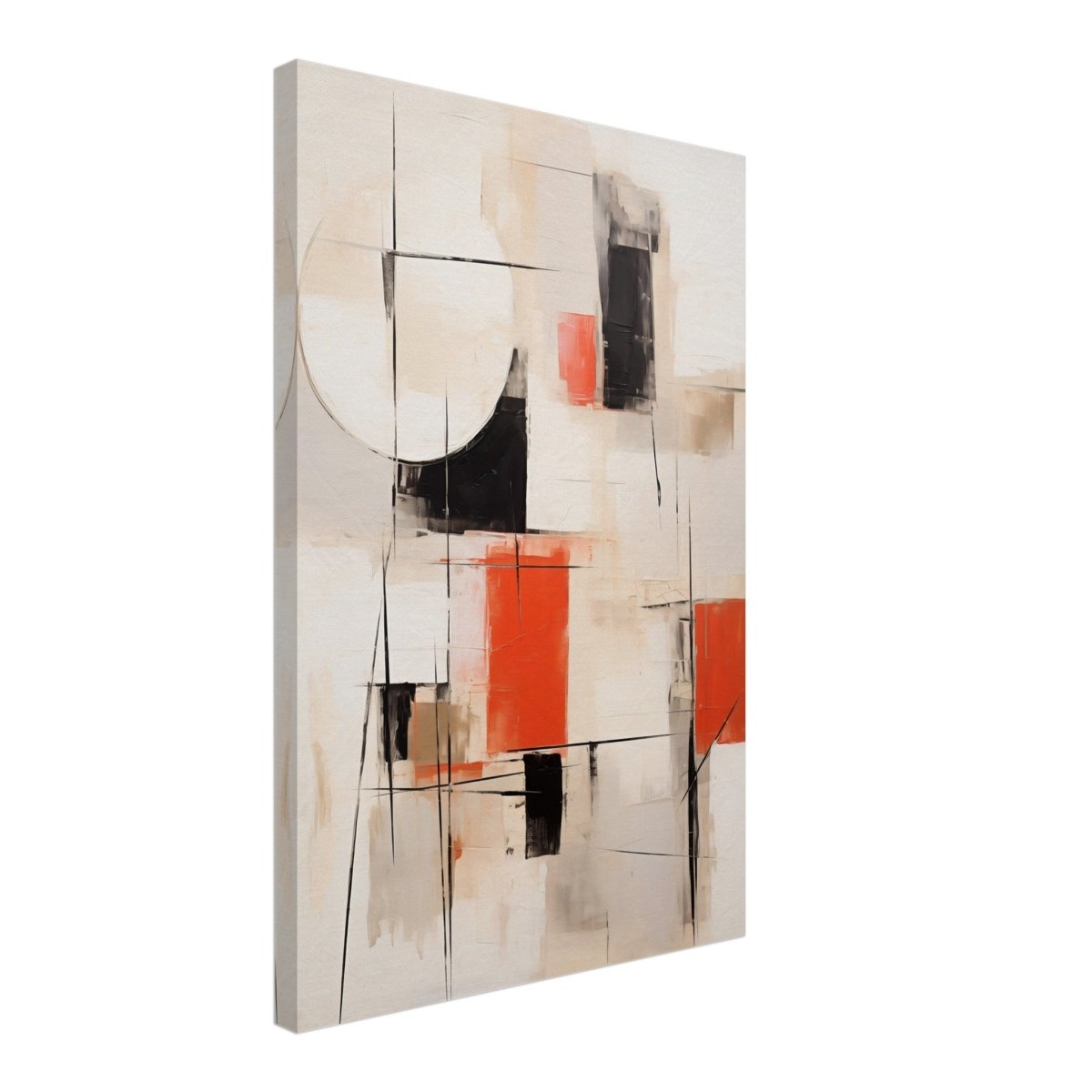 Da Vinci Abstract Art Wall art print - Canvas - 40x60 cm / 16x24″ - 