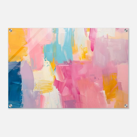 Da Vinci Abstract Art Wall art print - Acrylic Print - 50x75 cm / 20x30″ - 