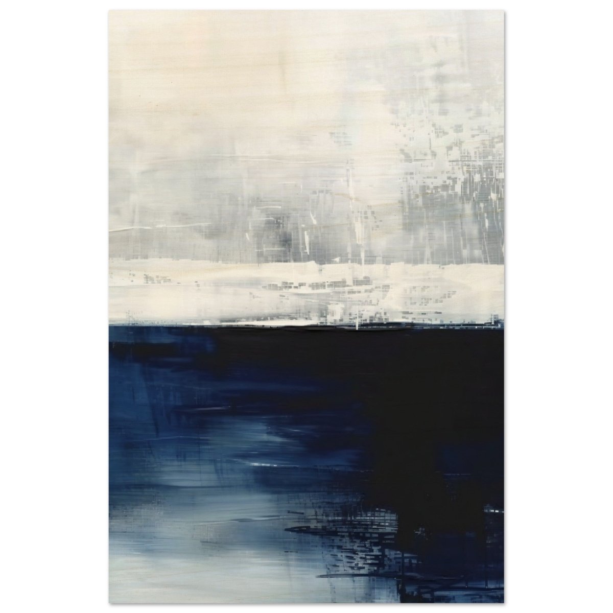 Da Vinci Abstract Art Wall art print - Wood Prints - 40x60 cm / 16x24″ - 