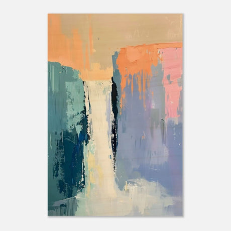 Da Vinci Abstract Art Wall art print - Wood Prints - 30x45 cm / 12x18″ - 