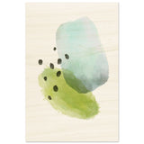 Da Vinci Abstract Art Wall art print - Wood Prints - 40x60 cm / 16x24″ - 