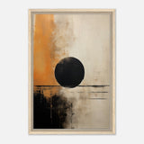 Da Vinci Abstract Art Wall art print - Framed Canvas - 40x60 cm / 16x24″ - Wood frame