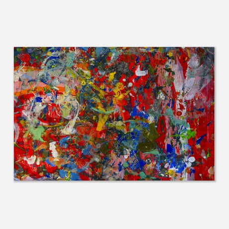 Da Vinci Abstract Art Wall art print - Aluminum Print - 60x90 cm / 24x36″ - 