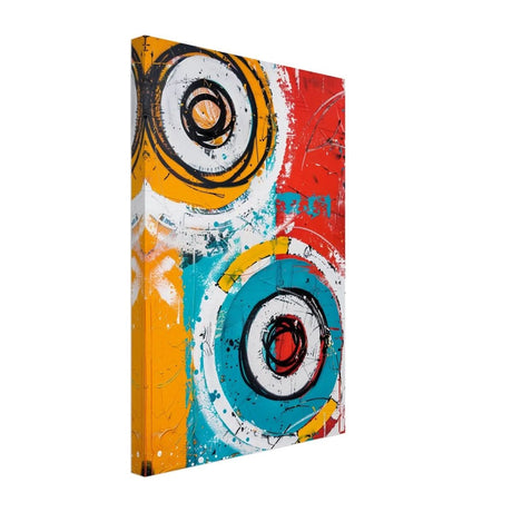 Da Vinci Abstract Art Wall art print - Canvas - 30x45 cm / 12x18″ - 