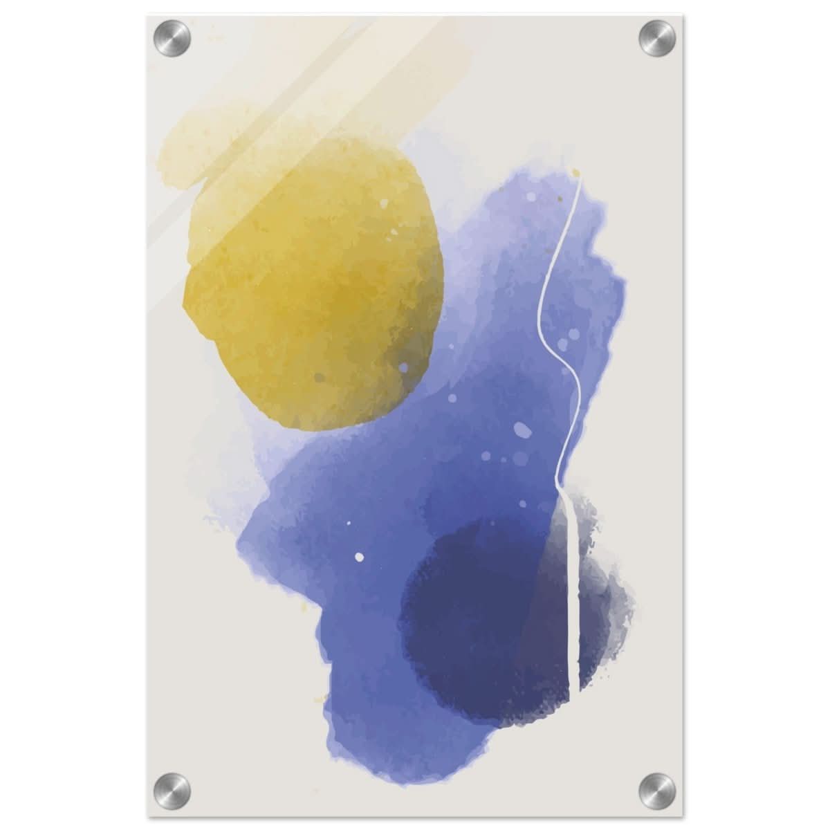 Da Vinci Abstract Art Wall art print - Acrylic Print - 30x45 cm / 12x18″ - 