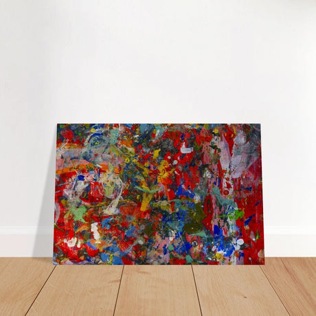 Da Vinci Abstract Art Wall art print - Brushed Aluminum Print - 60x90 cm / 24x36″ - 