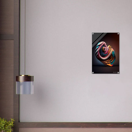 Da Vinci Abstract Art - Acrylic Print - 40x60 cm / 16x24″ - 