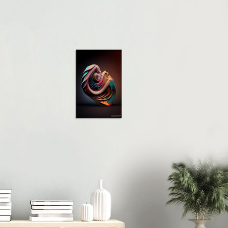 Da Vinci Abstract Art - Wood Prints - 30x45 cm / 12x18″ - 20 mm