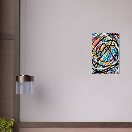 Da Vinci Abstract expressionism Wall Art - Acrylic Print - 40x60 cm / 16x24″ - 
