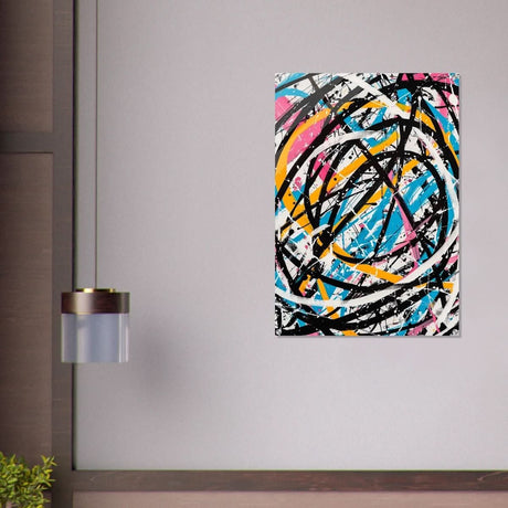 Da Vinci Abstract expressionism Wall Art - Acrylic Print - 70x100 cm / 28x40″ - 