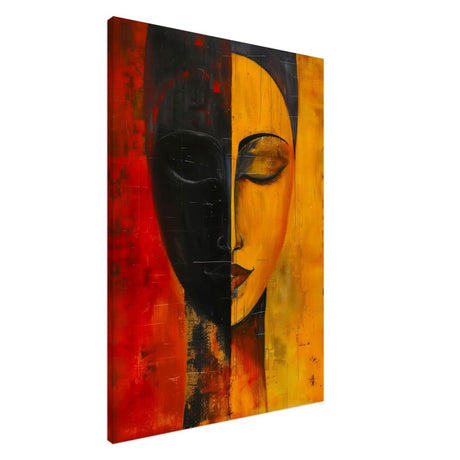 Da Vinci Abstract Geometric Wall art print - Canvas - 70x100 cm / 28x40″ - Slim
