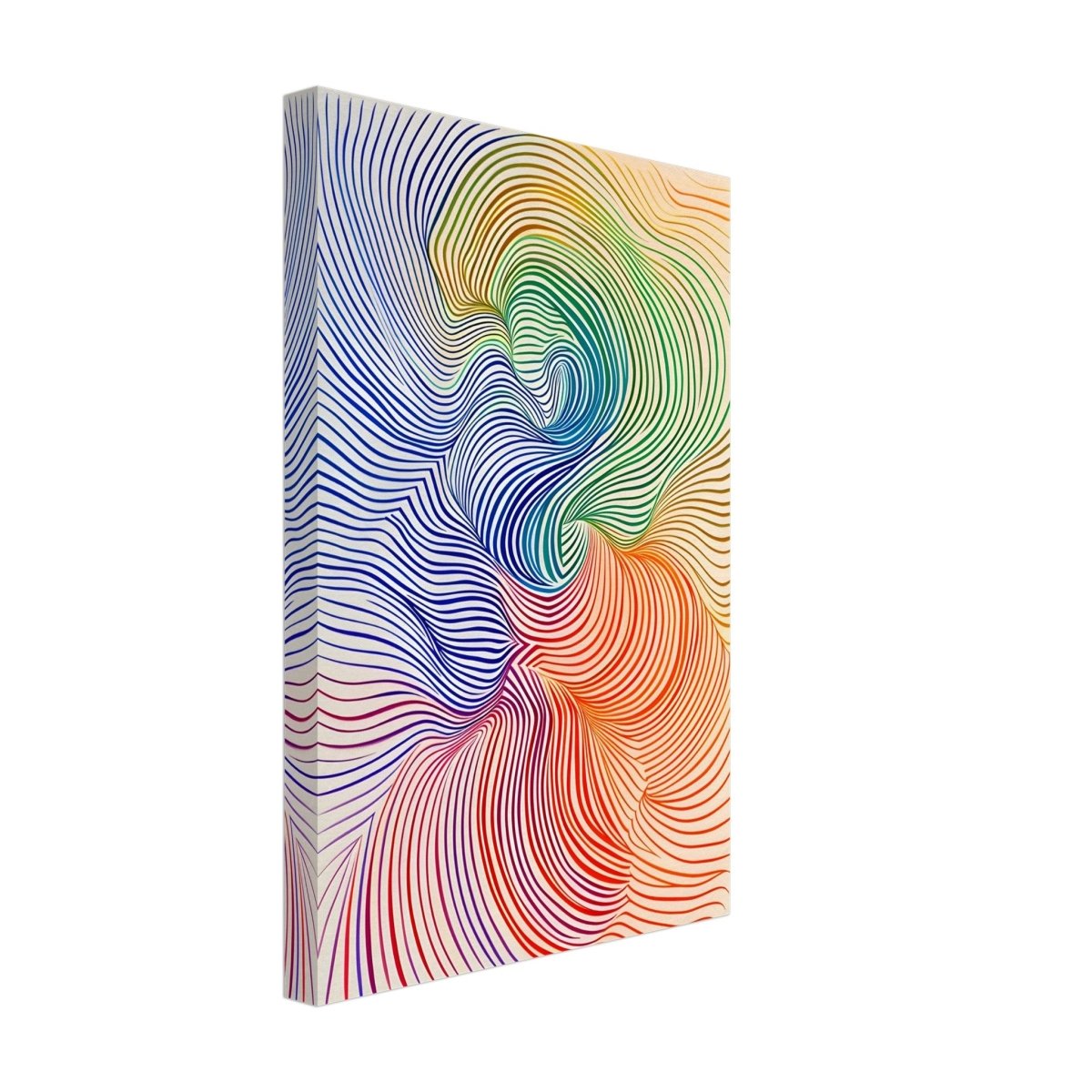 Da Vinci Abstract Minimalist Art - Canvas - 30x45 cm / 12x18″ - Thick