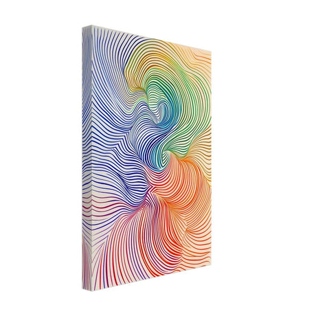 Da Vinci Abstract Minimalist Art - Canvas - 30x45 cm / 12x18″ - Thick