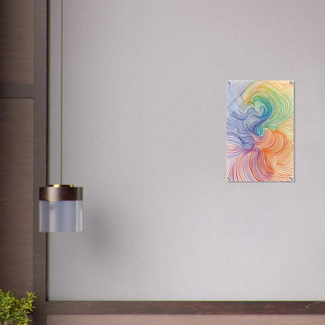 Da Vinci Abstract Minimalist Art - Acrylic Print - 40x60 cm / 16x24″ - 