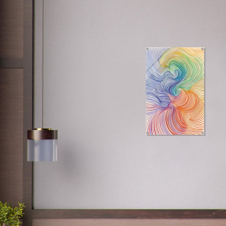 Da Vinci Abstract Minimalist Art - Acrylic Print - 50x75 cm / 20x30″ - 