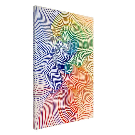 Da Vinci Abstract Minimalist Art - Canvas - 60x90 cm / 24x36″ - Slim