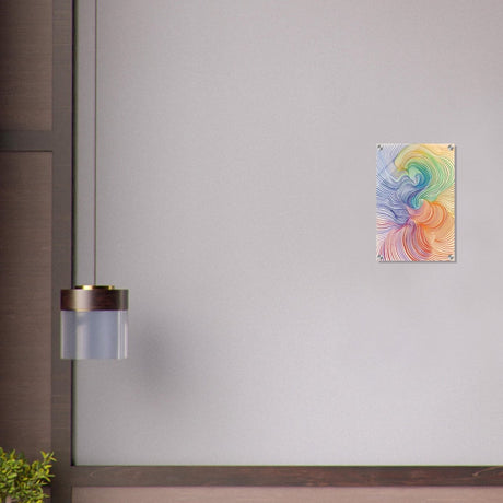 Da Vinci Abstract Minimalist Art - Acrylic Print - 30x45 cm / 12x18″ - 