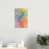 Da Vinci Abstract Minimalist Art - Wood Prints - 40x60 cm / 16x24″ - 10 mm
