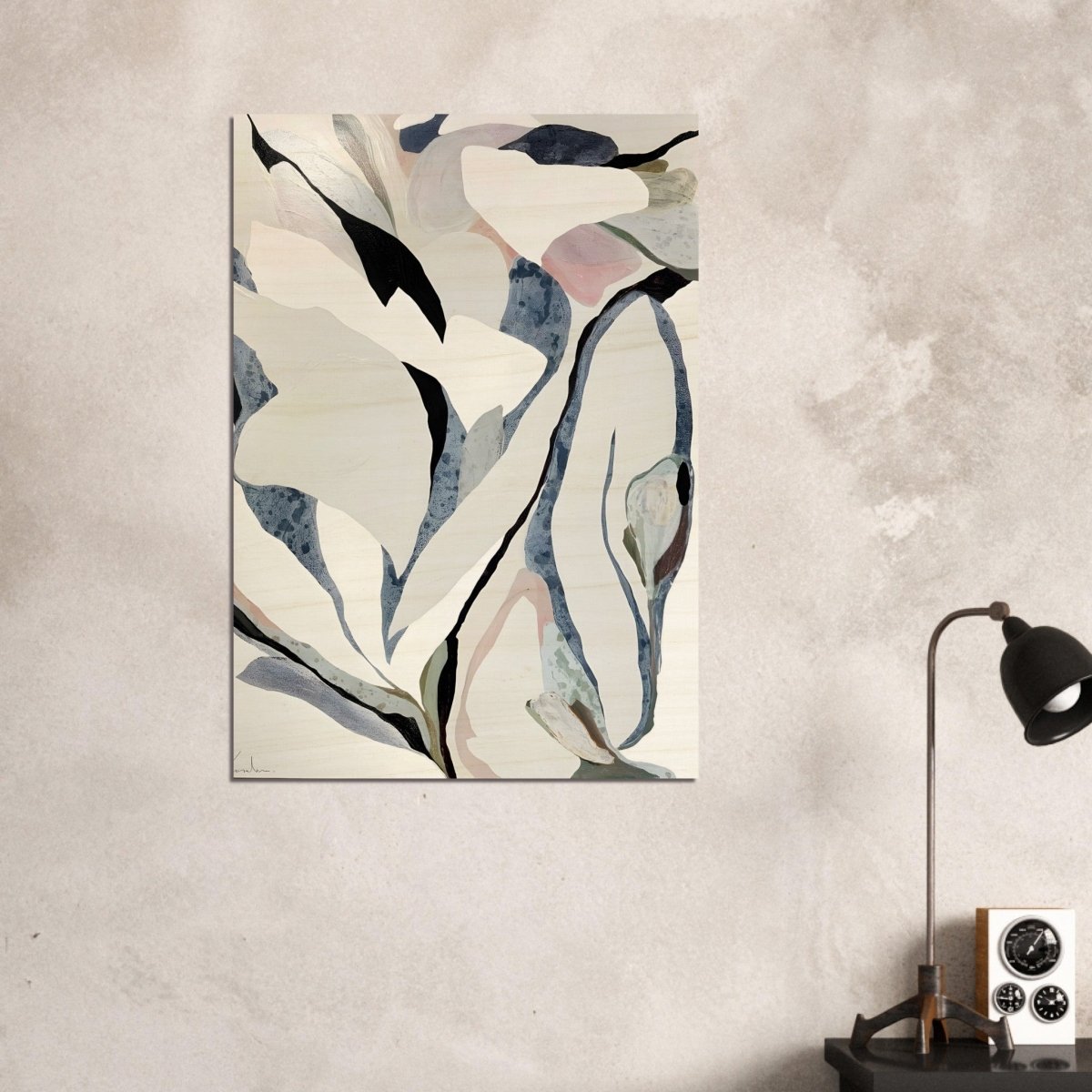 Da Vinci Abstract Minimalist Wall Art - Wood Prints - 70x100 cm / 28x40″ - 20 mm