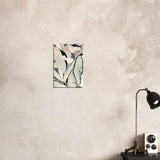 Da Vinci Abstract Minimalist Wall Art - Wood Prints - 30x45 cm / 12x18″ - 20 mm