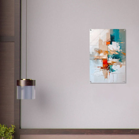 Da Vinci Abstract Modern Wall art - Acrylic Print - 50x75 cm / 20x30″ - 