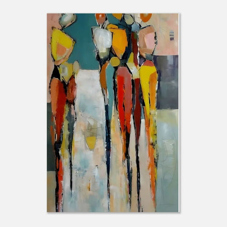 Da Vinci Abstract Modern Wall art - Aluminum Print - 30x45 cm / 12x18″ - 