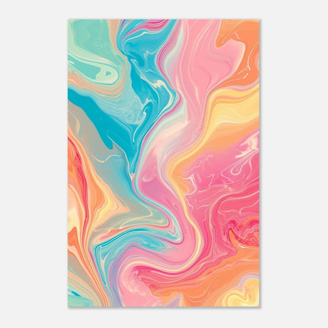 Da Vinci Abstract Modern Wall Art - Aluminum Print - 60x90 cm / 24x36″ - 