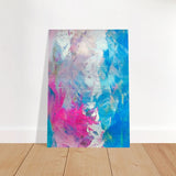 Da Vinci Abstract Modern Wall art - Brushed Aluminum Print - 70x100 cm / 28x40″ - 