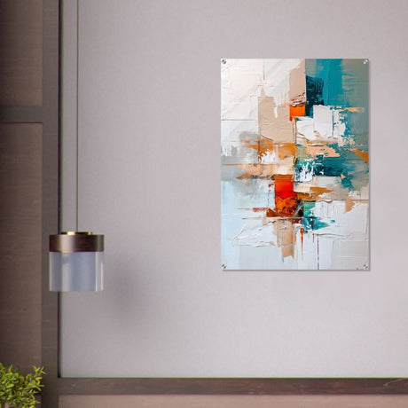 Da Vinci Abstract Modern Wall art - Acrylic Print - 70x100 cm / 28x40″ - 