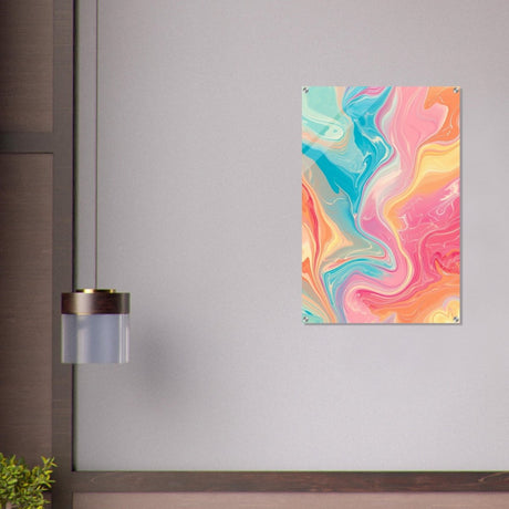 Da Vinci Abstract Modern Wall Art - Acrylic Print - 60x90 cm / 24x36″ - 
