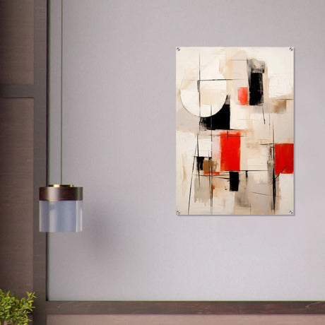 Da Vinci Abstract Modern Wall art - Acrylic Print - 70x100 cm / 28x40″ - 