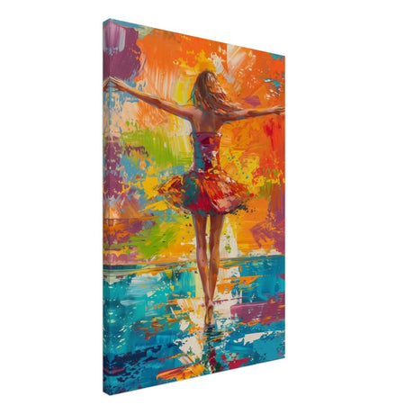 Da Vinci Abstract Modern Wall art - Canvas - 60x90 cm / 24x36″ - Thick