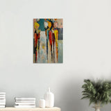 Da Vinci Abstract Modern Wall art - Wood Prints - 40x60 cm / 16x24″ - 10 mm