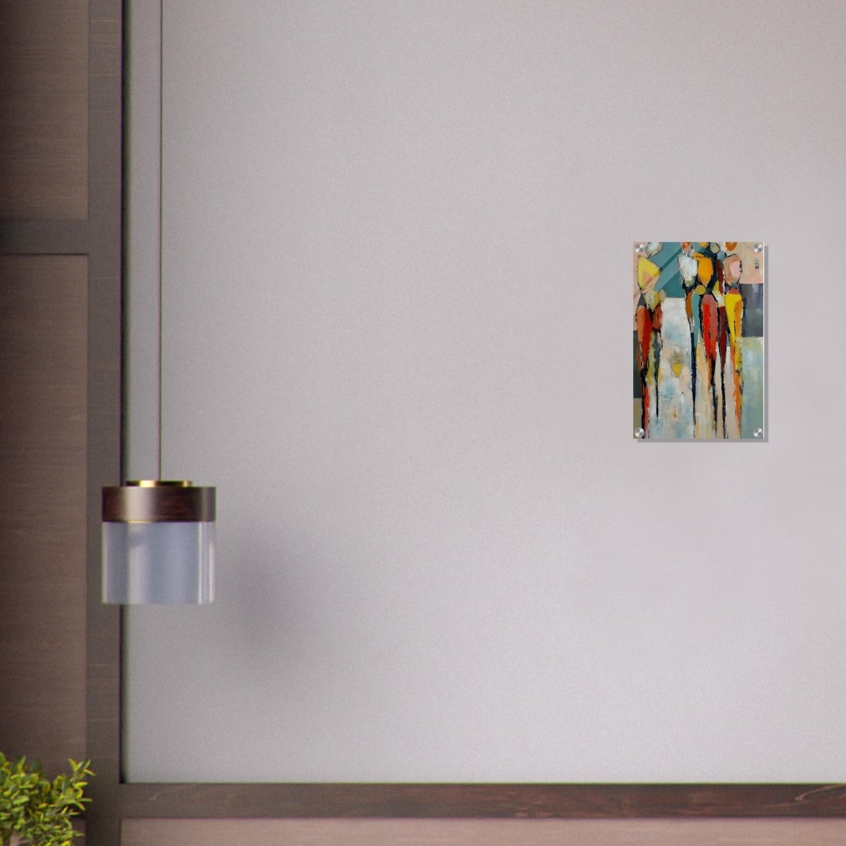 Da Vinci Abstract Modern Wall art - Acrylic Print - 30x45 cm / 12x18″ - 