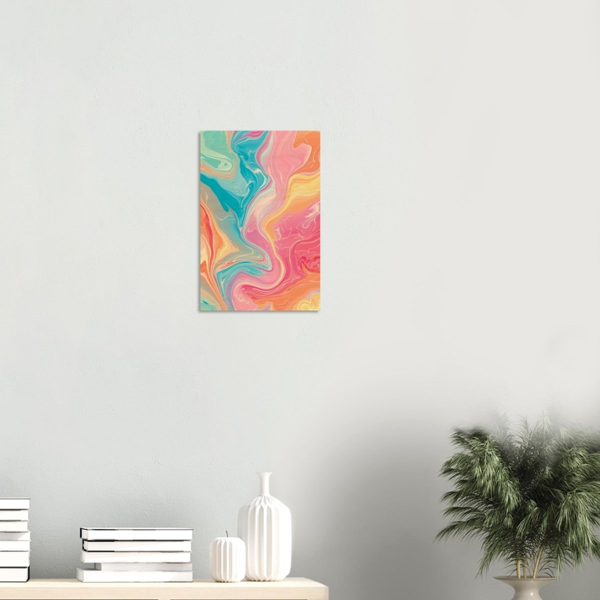 Da Vinci Abstract Modern Wall Art - Wood Prints - 30x45 cm / 12x18″ - 20 mm