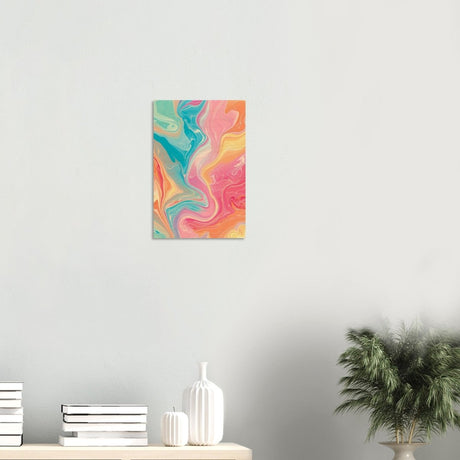 Da Vinci Abstract Modern Wall Art - Wood Prints - 30x45 cm / 12x18″ - 20 mm