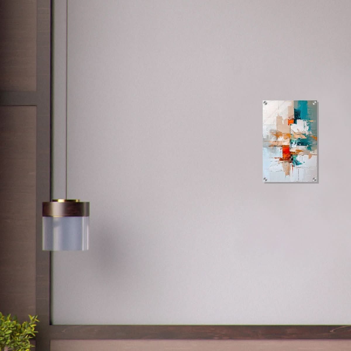 Da Vinci Abstract Modern Wall art - Acrylic Print - 30x45 cm / 12x18″ - 