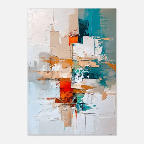 Da Vinci Abstract Modern Wall art - Aluminum Print - 70x100 cm / 28x40″ - 