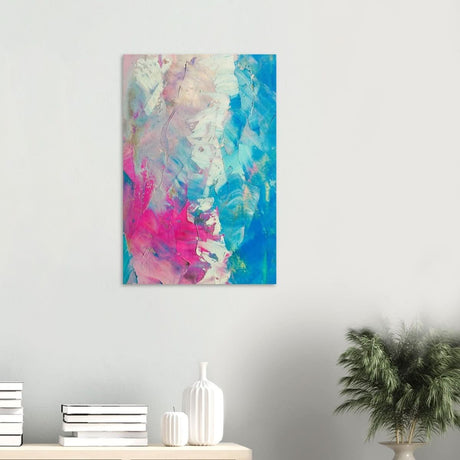 Da Vinci Abstract Modern Wall art - Wood Prints - 50x75 cm / 20x30″ - 10 mm