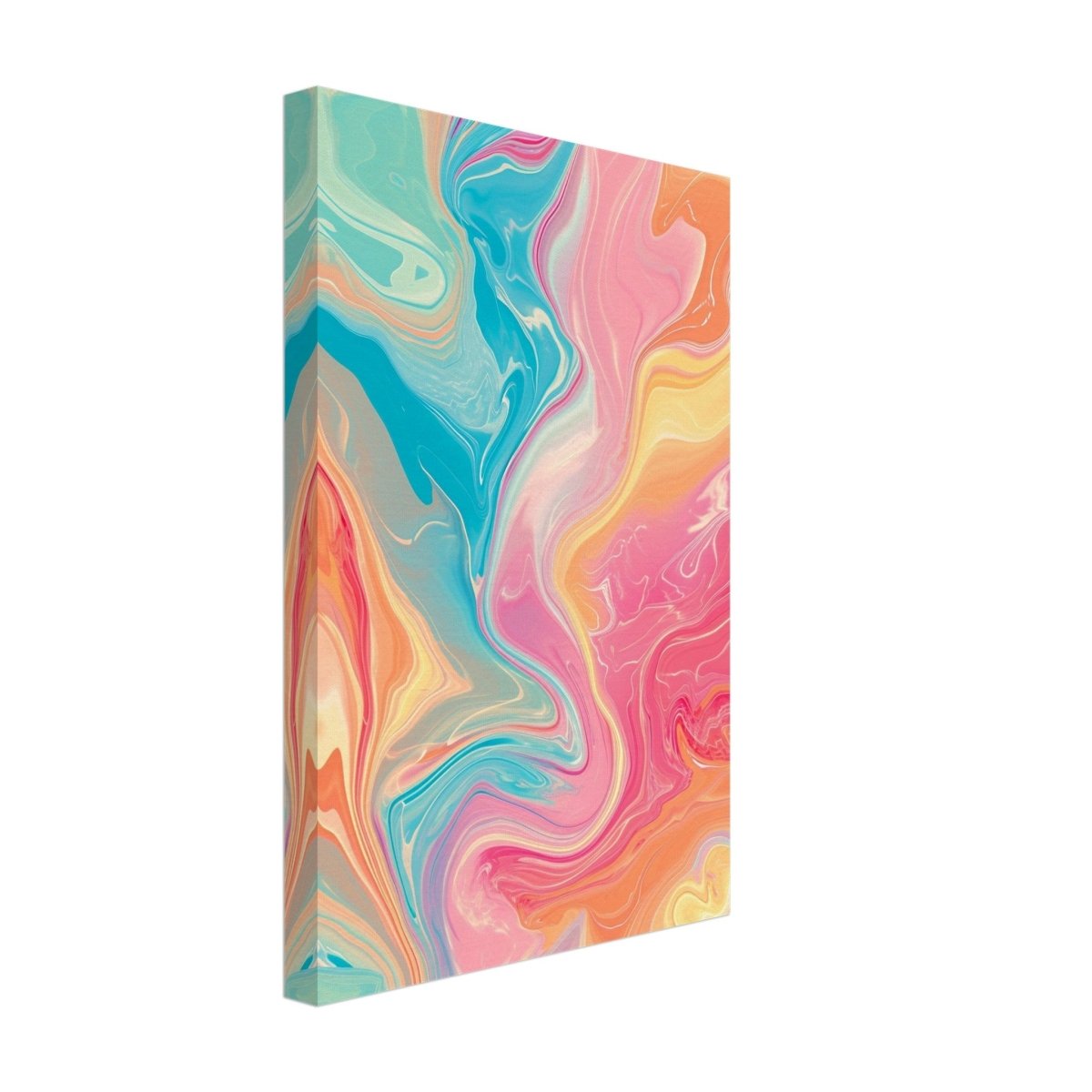Da Vinci Abstract Modern Wall Art - Canvas - 30x45 cm / 12x18″ - Thick