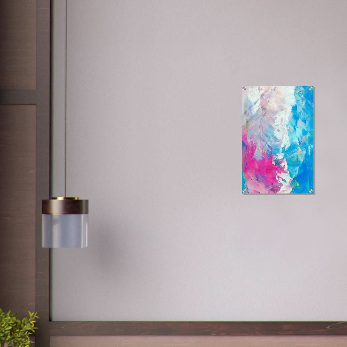Da Vinci Abstract Modern Wall art - Acrylic Print - 40x60 cm / 16x24″ - 