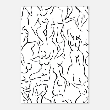 Da Vinci Abstract Modern Wall Art - Aluminum Print - 70x100 cm / 28x40″ - 