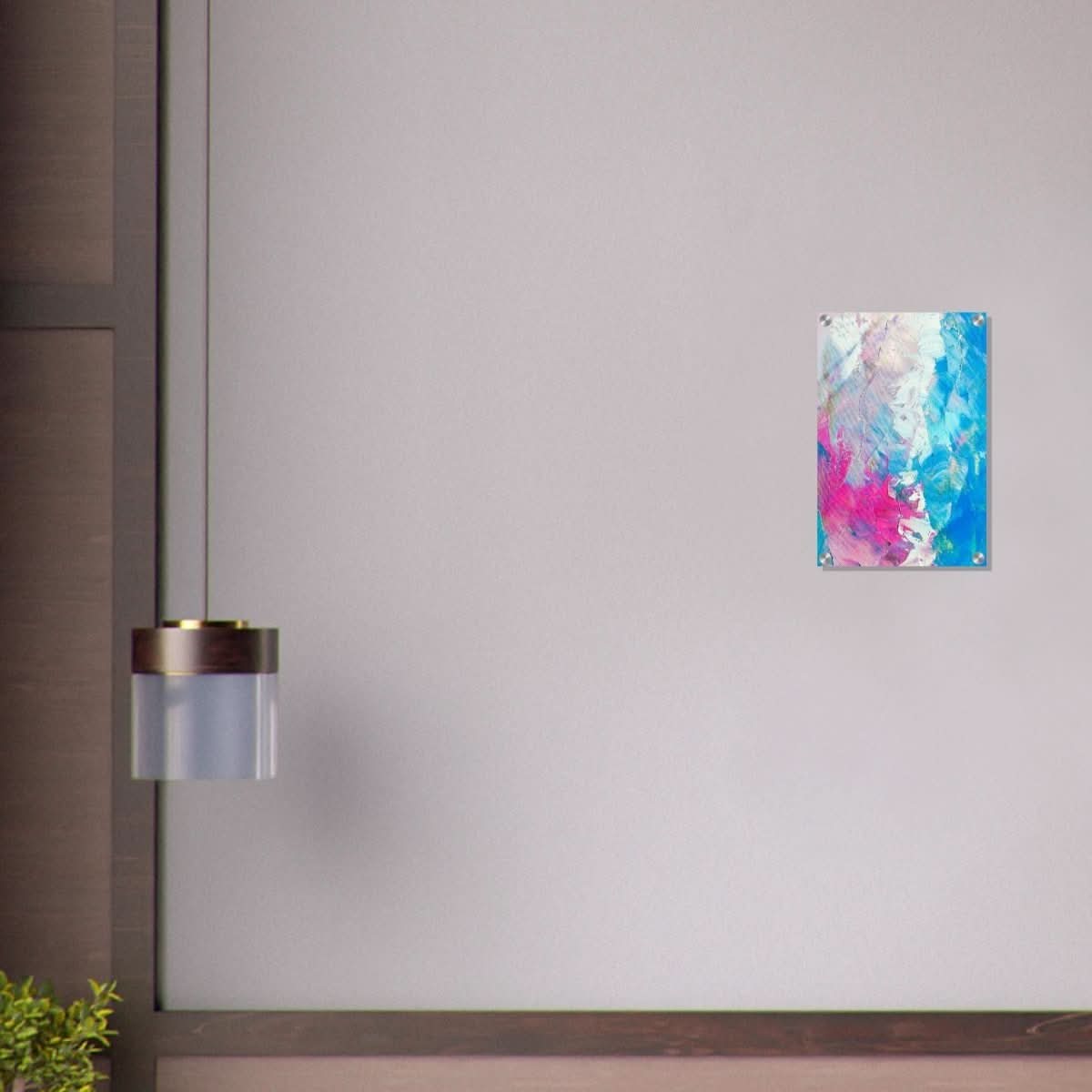 Da Vinci Abstract Modern Wall art - Acrylic Print - 30x45 cm / 12x18″ - 