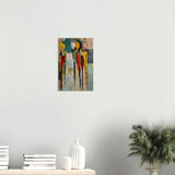 Da Vinci Abstract Modern Wall art - Wood Prints - 30x45 cm / 12x18″ - 10 mm