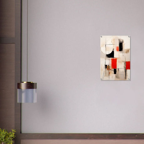 Da Vinci Abstract Modern Wall art - Acrylic Print - 40x60 cm / 16x24″ - 