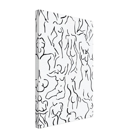 Da Vinci Abstract Modern Wall Art - Canvas - 30x45 cm / 12x18″ - Slim