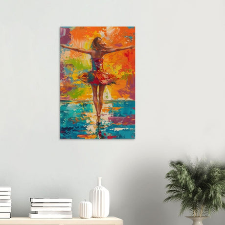 Da Vinci Abstract Modern Wall art - Wood Prints - 50x75 cm / 20x30″ - 20 mm