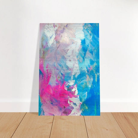 Da Vinci Abstract Modern Wall art - Brushed Aluminum Print - 50x75 cm / 20x30″ - 